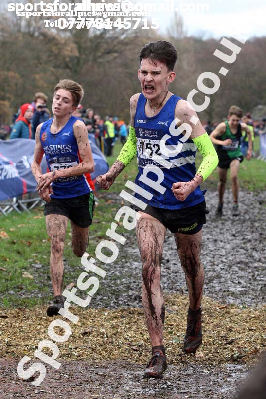 Mens under-17s  2017 British Athletics Liverpool Cross Challenge, Sefton Park, Liverpool. Photo:  David T. Hewitson/Sports for All Pics